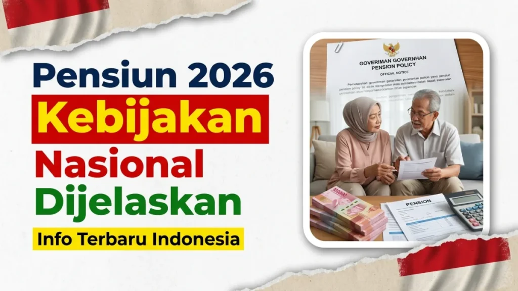 Kebijakan Pensiun Nasional Indonesia 2026 Dijelaskan