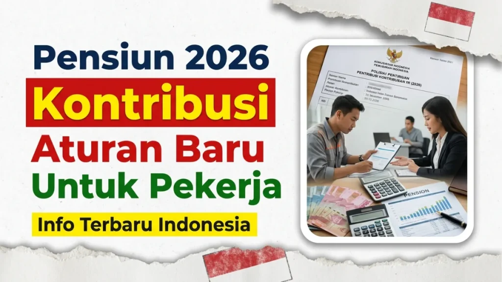 Aturan Kontribusi Pensiun Indonesia 2026