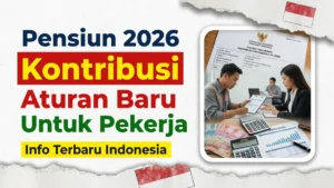 Aturan Kontribusi Pensiun Indonesia 2026