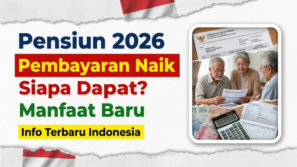 Kenaikan Pembayaran Pensiun Indonesia 2026 – Siapa yang Mendapat Manfaat