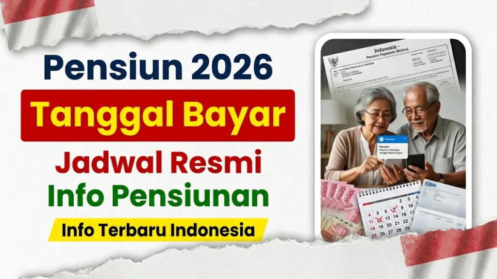 Tanggal Pembayaran Pensiun Indonesia 2026 – Hal yang Perlu Diketahui Pensiunan