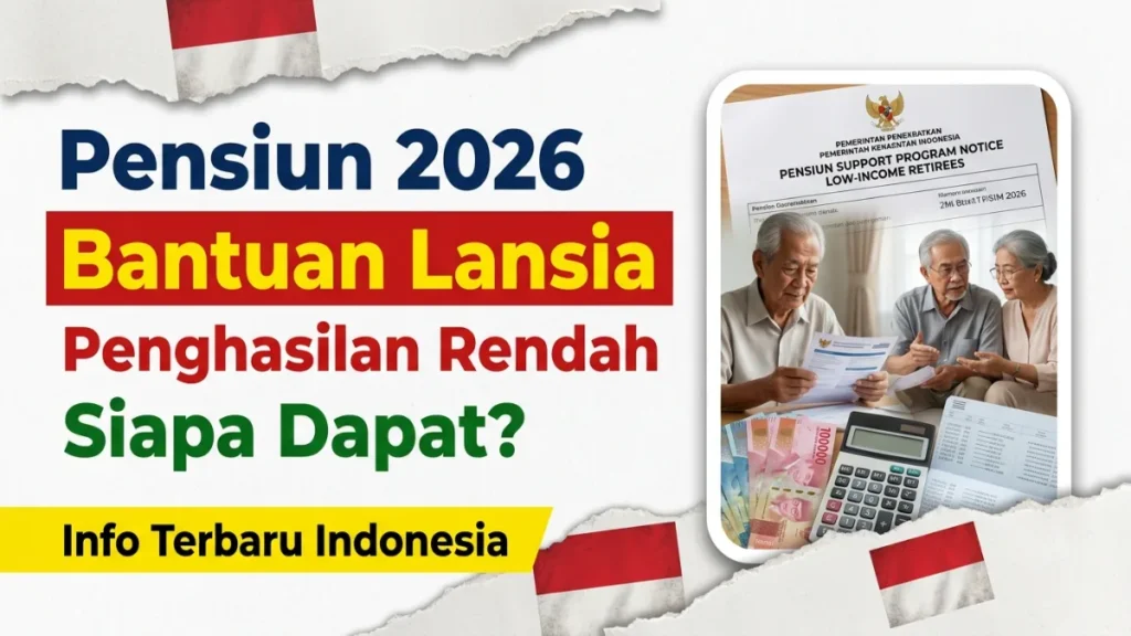 Program Dukungan Pensiun untuk Pensiunan Berpenghasilan Rendah di Indonesia